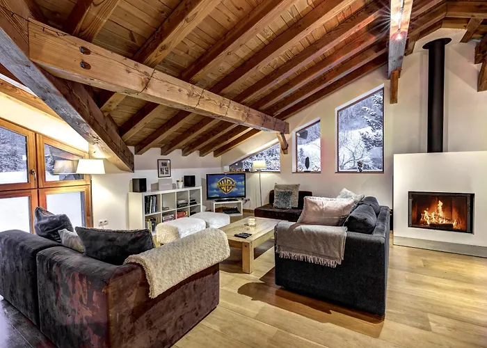 Chosalets - 200m2 Cheminee Jacuzzi Sauna Vues Шамоні