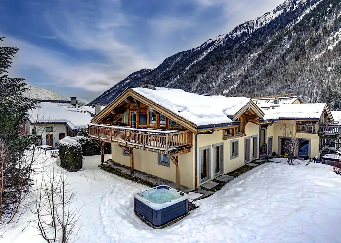 Шале Chosalets - 200m2 Cheminee Jacuzzi Sauna Vues