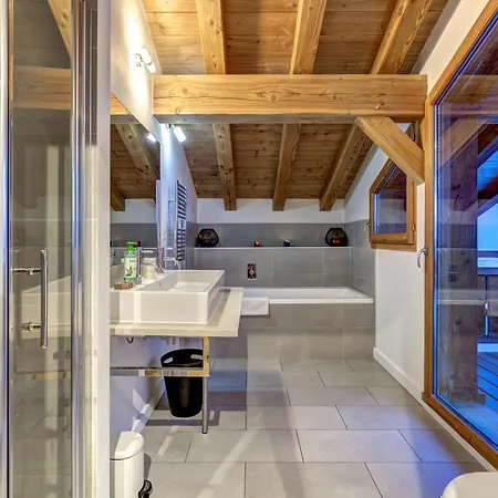 Chosalets - 200m2 Cheminee Jacuzzi Sauna Vues 샬레