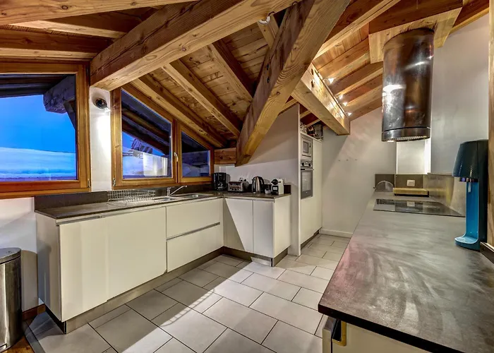 Chosalets - 200m2 Cheminee Jacuzzi Sauna Vues Dağ evi Chamonix